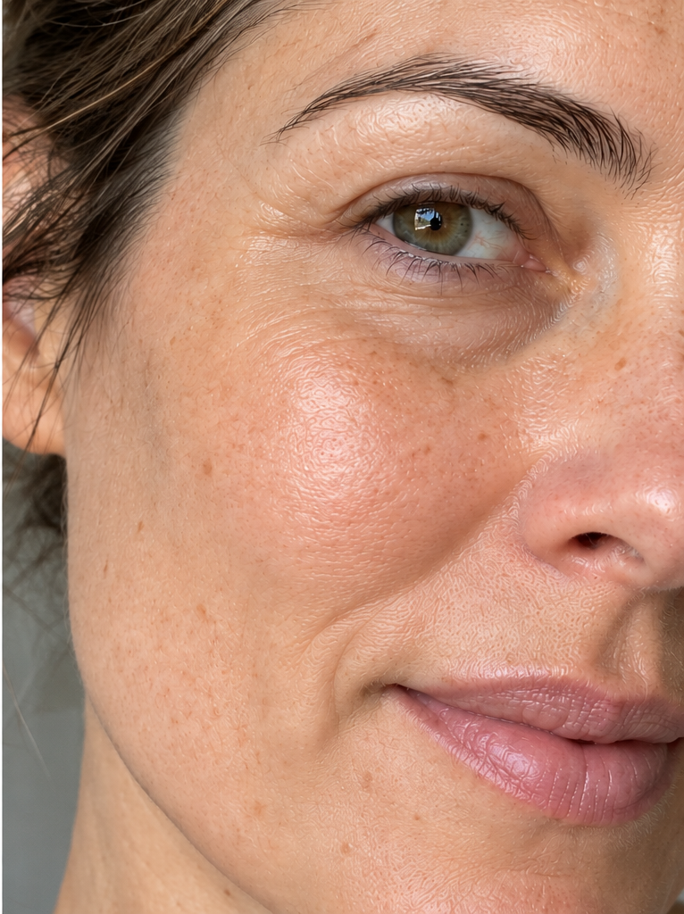 Skin after using the product