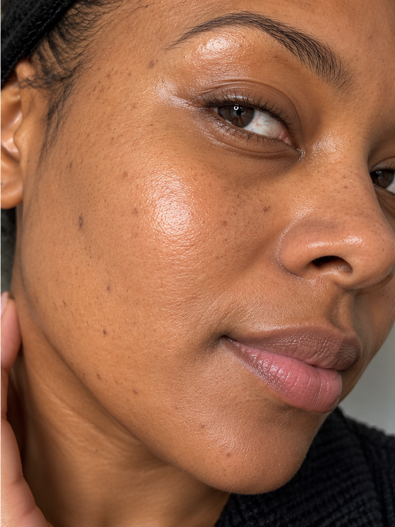 Skin after using the product